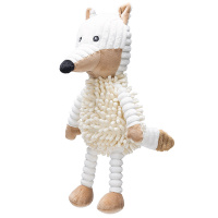 Beeztees Eco Kuschelfreunde Kuscheltier für Welpen Fuchs JUNO
