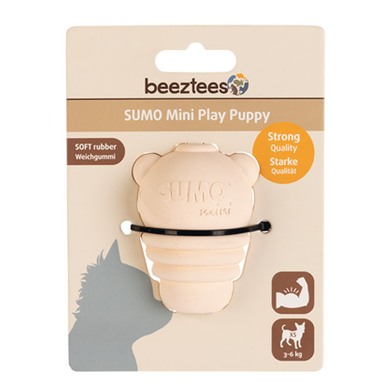 Beeztees Sumo Mini Play Spielspaß und Zahnpflege für Welpen