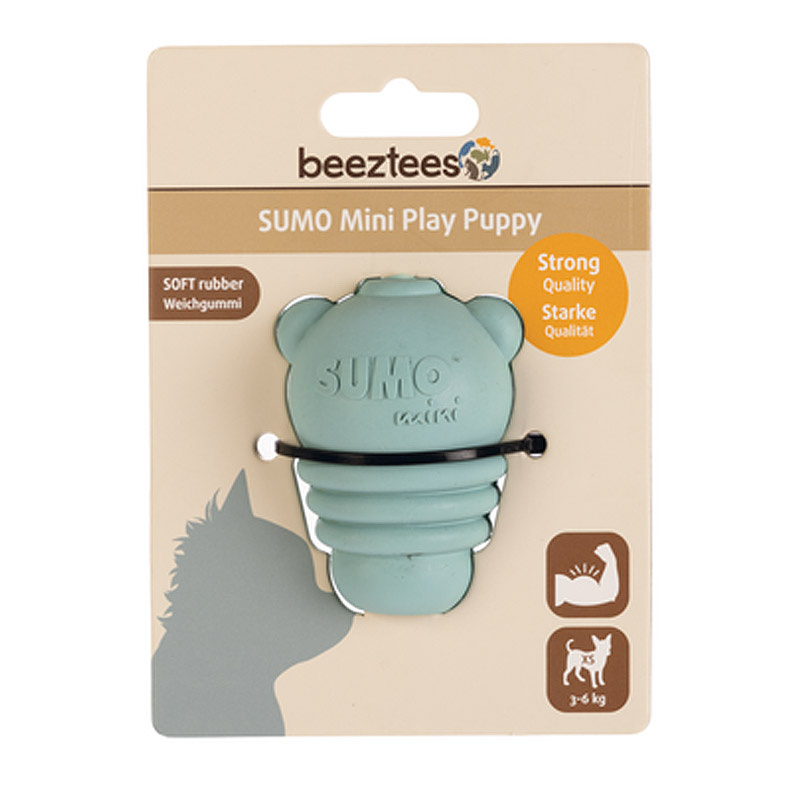 Beeztees Sumo Mini Play Spielspaß und Zahnpflege für Welpen