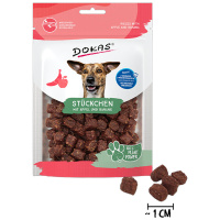 DOKAS Stückchen mit Apfel und Banane 105g
