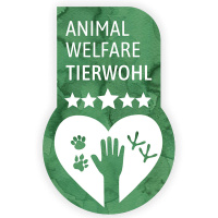 DOKAS Kaninchenohren mit Fell kurz 100g