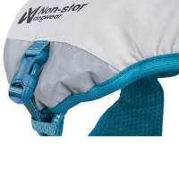 Non-stop dogwear Hundekühlweste Cooling Vest light gray-teal L