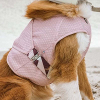 Hurtta Cooling Wrap Kühlweste für Hunde carnation-pink 75-85cm