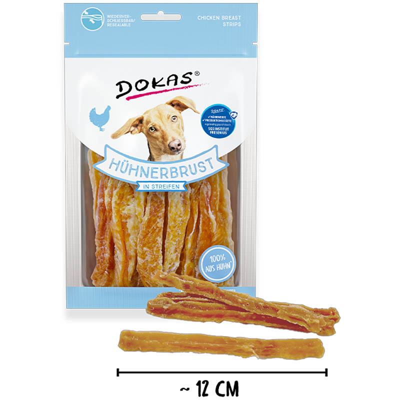 DOKAS Hühnerbrust in Streifen