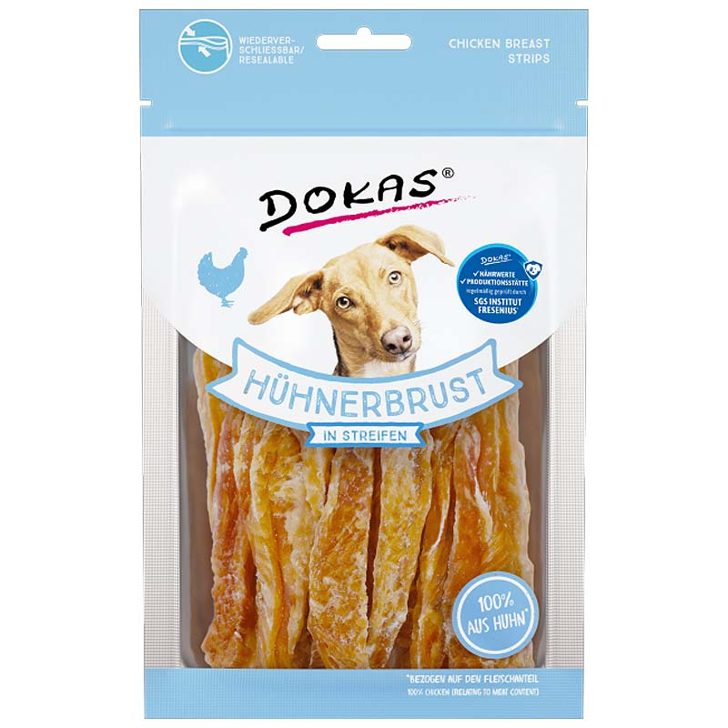 DOKAS Hühnerbrust in Streifen