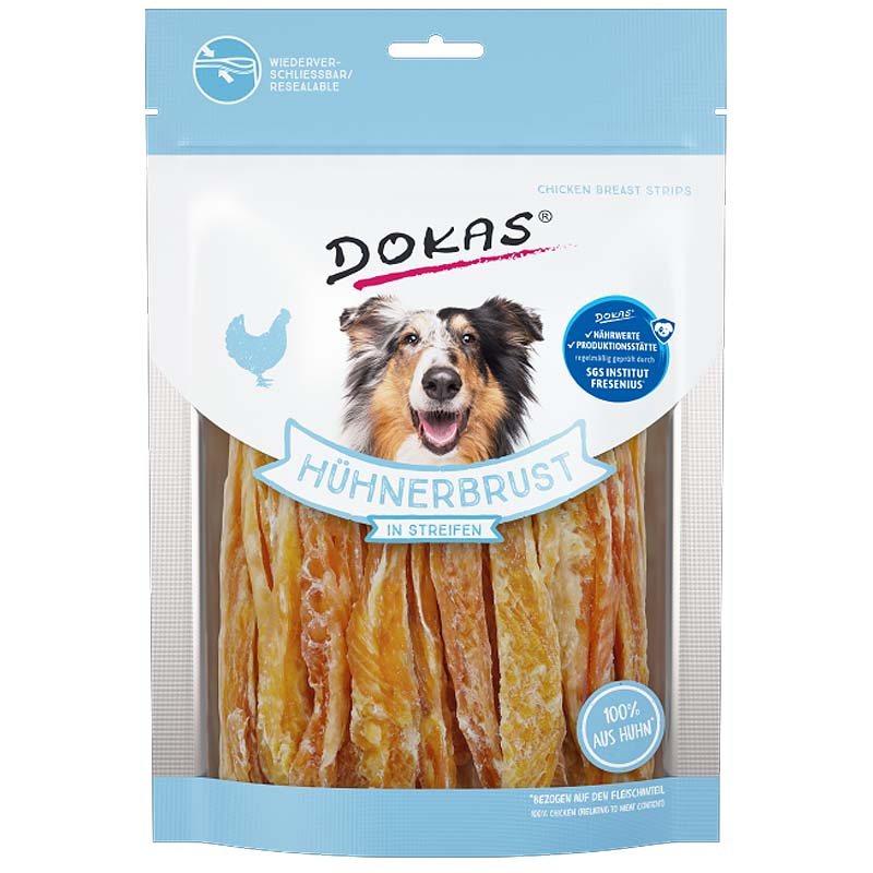 DOKAS Hühnerbrust in Streifen