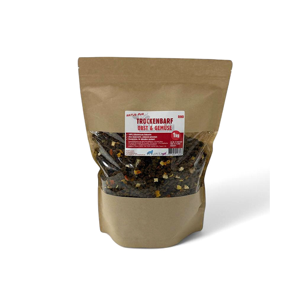 Single-Protein Trockenbarf für sensible Hunde