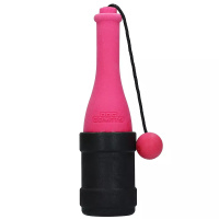 Dog Comets Bobber schwimmende Flasche Leuchtturm Rosa