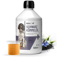 REAVET Schwarzkümmelöl kaltgepresst aus echtem Schwarzkümmel 500 ml