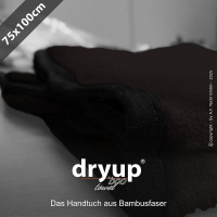 DryUp Towel BAMBOO großes Handtuch aus Bambusfaser Dark Grey-anthrazit