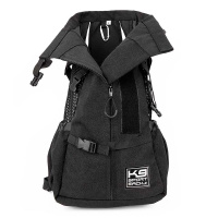K9 Sport Sack Rucksack Hunderucksack Air 2 Jet-Black-schwarz S