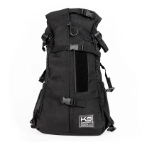 K9 Sport Sack Rucksack Hunderucksack PLUS 2 Jet-Black-schwarz L