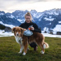 Non-stop dogwear Light Dog Backpack Hunderucksack