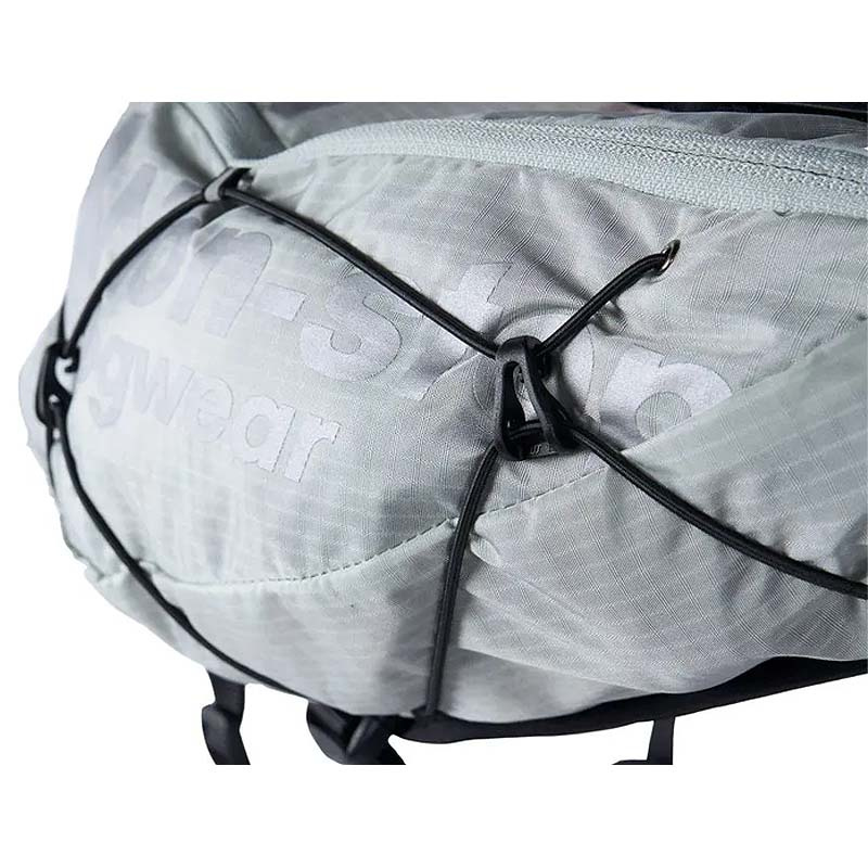 Non-stop dogwear Light Dog Backpack Hunderucksack grau-schwarz L
