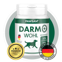PAWSAN Darm Wohl Darmtabletten für Hunde