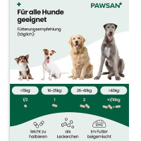 PAWSAN Darm Wohl Darmtabletten für Hunde