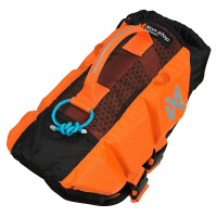 Non-stop dogwear Hundeschwimmweste Protector schwarz orange Gr. 8