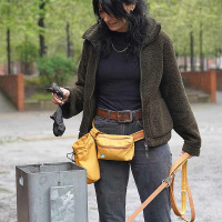 AnnyX Cord pouch Beutel für dein Equipment goldglöckchen