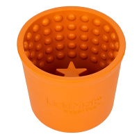 Yoggie Pot Set – Schleckspaß mit YowUp! ORANGE 3x Lachs-Haut & Fell