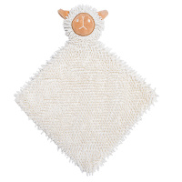 Beeztees Puppy Kuscheltücher An & Lu Kuschelfreunde Lu -weiß