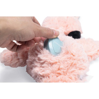 Beeztees Puppy FLAMINO Kuschelspielzeug mit Herzschlagfunktion