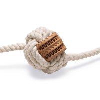 Beeztees Puppy Dental Spielseil Fem Spielspaß und Zahnpflege für Welpen S