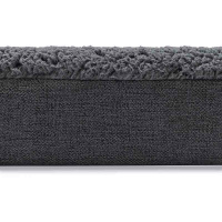 Beeztees Zira Orthopädisches Hundekissen dunkelgrau L 120x80x10cm