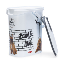 Curver Futterbehälter Futtertonne Hund 4KG | 10L