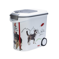 Curver Futterbehälter Futtertonne Hund 12KG | 35L