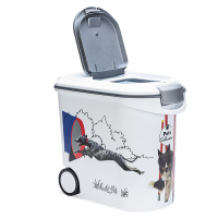 Curver Futterbehälter Futtertonne Hund 12KG | 35L