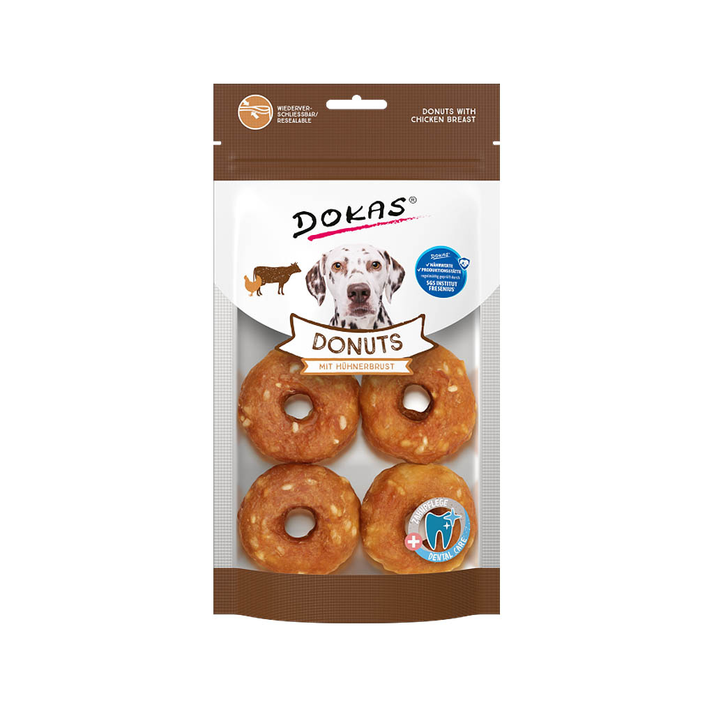 DOKAS Donut mit Hhnerbrust 160g | bei PITUPITA, 5,49