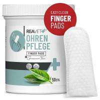 REAVET Ohrenpflege Fingerpads Ohren reinigen ohne Stress