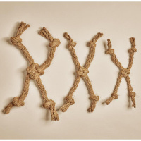 CANOPHERA COCO Hundekauspielzeug aus Kokosseil Coco-Spider L -58cm