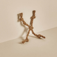 CANOPHERA COCO Hundekauspielzeug aus Kokosseil Coco-Spider L -58cm