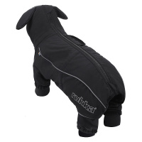 Rukka Pets Thermal Overall 2.0 Wintermantel für kurzbeinige Hunde Dackel schwarz 45M