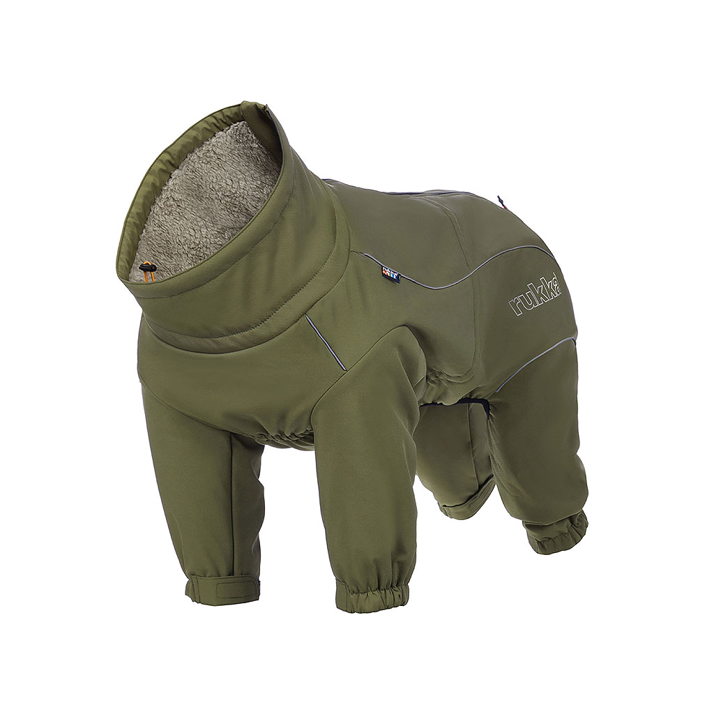 Gefütterter Wintermantel für Hunde mit warmem Innenfutter