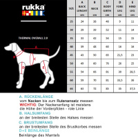 Rukka Pets Wintermantel mit Beinen Thermal Overall 2.0