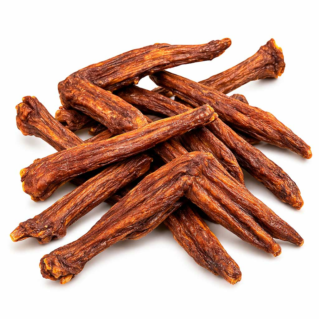 Getrocknetes Gänsefleisch für Hunde