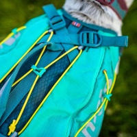 Non-stop dogwear Light Dog Backpack Hunderucksack teal petrol S