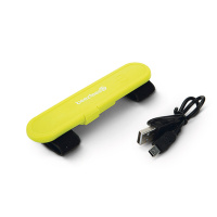 Beeztees Safety Gear Sicherheitslicht für Leinen leuchtgelb