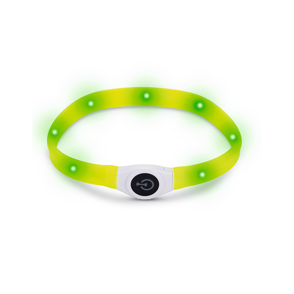 LED Leuchthalsband mit USB Ladefunktion