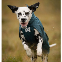 Non-stop Dogwear Fjord Lined Raincoat gefütterter Regenmantel dark teal 40