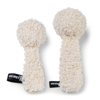 District 70 CHUCK kuscheliges Hundespielzeug mit Quietscher baiser beige L