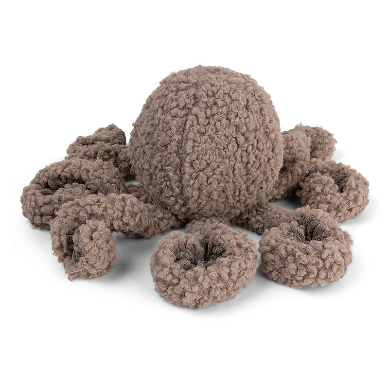 District 70 SQUID Oktopus Kuscheltier für Hunde taupe braun