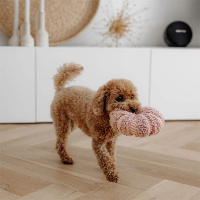 District 70 DAISY rundes Schnüffelspielzeug für Hunde baiser beige L