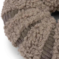 District 70 DAISY rundes Schnüffelspielzeug für Hunde taupe braun L