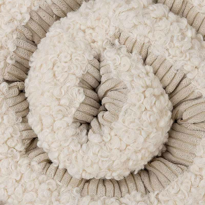 District 70 SWIRL stylische Schnüffelmatte baiser beige