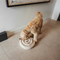 District 70 SWIRL stylische Schnüffelmatte baiser beige