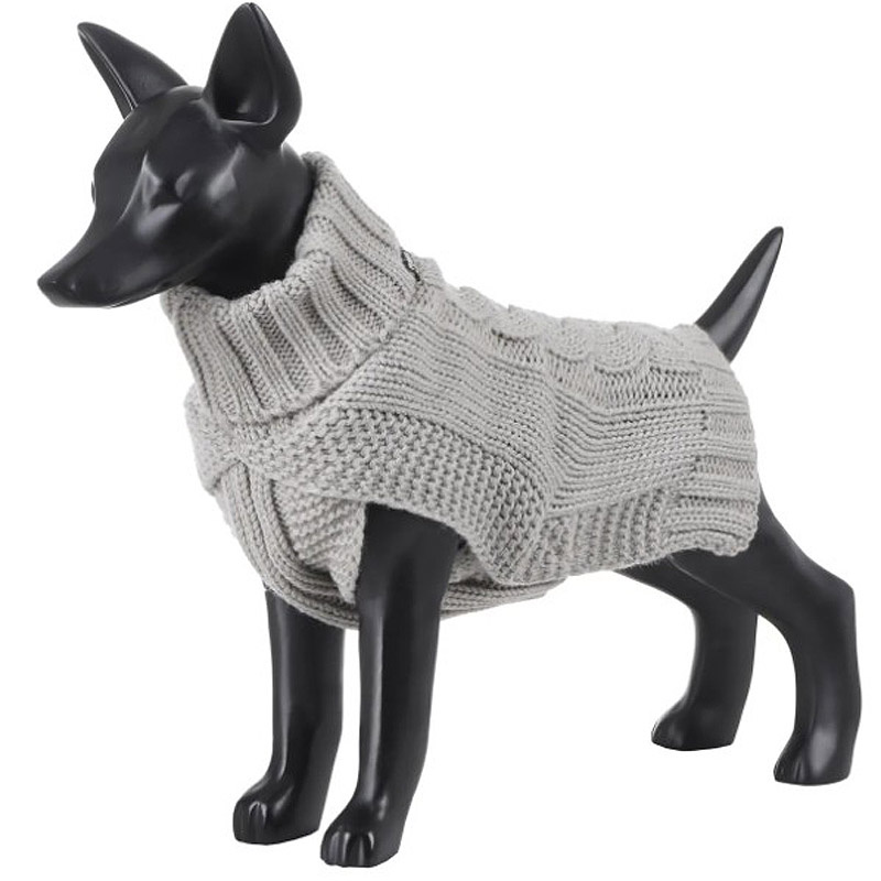 Rukka Pets Strickpullover SPARKY silber grau XS
