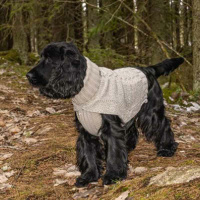 Rukka Pets Strickpullover SPARKY silber grau M